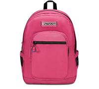 Seven Freethink Rucksack, Schultasche Schulranzen für Mädchen Jungen, Tornister mit Doppelfach-Trinkflaschenfach-Laptopfach, gepolstert, für Schule, Sport, Freizeit; mit USB-Ladeanschluss, pink