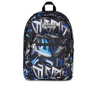 Seven Freethink Schulrucksack, Doppelfach, Grau, 34 l, Laptop-Fach, multifunktionale Taschen, Seitentasche für Trinkflasche, mittlere und obere Schule, Kinder, Jugendliche