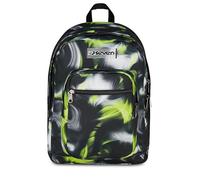 Seven Freethink Schulrucksack, Doppelfach, Schwarz, 34 l, Laptop-Fach, multifunktionale Taschen, Seitentasche für Trinkflasche, mittlere und obere Schule, Kinder, Jugendliche