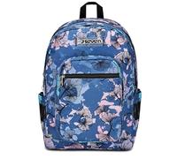 Seven Freethink Schulrucksack, Violett Blau, Girl, Doppelfach mit USB-Unterstützung, Laptop- oder Tablet-Tasche und Trinkflasche, mittlerer und höherer Rucksack, Mädchen, Mehrfarbig, Taglia Unica,