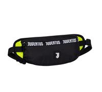 Seven Hüfttasche Juventus Bauchtasche Gürteltasche für Kinder Outdoor, Fußball Fans, schwarz-weiß mit Reißverschluss