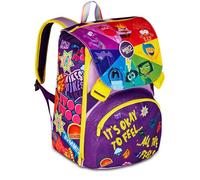 Seven Inside Out 2 Rucksack mit zwei ausziehbaren Fächern, Violett, großes Fassungsvermögen, vorgeformter Rücken, Rucksack für Grund- und Mittelschule, Mädchen und Mädchen, violett, Taglia unica