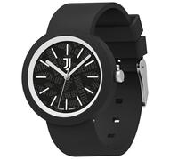 Seven Juventus Armbanduhr, Schwarz, Analog, Quarz, für Kinder und Jugendliche, Sport- und Fußballuhr, Schwarz, Taglia Unica, Sport-chic