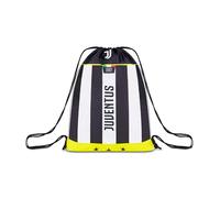 Seven Juventus Rucksack, Weiß und Schwarz, Sport- und Freizeitbeutel, Grundschule, Fußballrucksack, Schwarz, Taglia unica, Casual