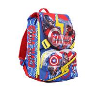 Seven Kidz Corner Capitan America Kinder-Rucksack, 75 cm, 131 liters, Blau (Blu)
