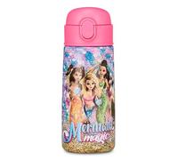 Seven Mermaid Magic Thermoflasche Kid aus Edelstahl, Fuchsia, Temperaturerhaltung bis zu 24 Stunden, Kindergarten, Grundschule und Freizeit, Mädchen, Fuchsia, Modern