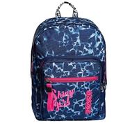 Seven New Fit Girl Schulranzen mit Trinkflaschenfach, gepolsterter Rucksack für Schule, Sport, Freizeit, Geräumige Schultasche für Mädchen und Jungen, mehrfarbig