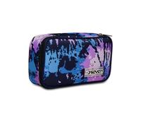 Seven Quick Case, Federmäppchen, Mäppchen, Mehrfarbig, Federtasche für Schreibwaren, Etui mit Stiften, Kugelschreiber, & mehr, Mädchen, Jungen, Schule, lila-blau