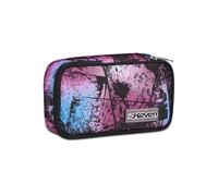 Seven Quick Case, Federmäppchen, Mäppchen, Mehrfarbig, Federtasche für Schreibwaren, Etui mit Stiften, Kugelschreiber, & mehr, Mädchen, Jungen, Schule, rosa-blau