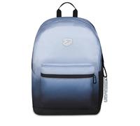 Seven Round Shade Tech Schulrucksack, Hellblau, 29 L, Einzelfach, integrierte Powerbank USB, ausziehbar, Fronttasche, internes Laptopfach, Mittel- und Oberschule, Kinder, Jungen
