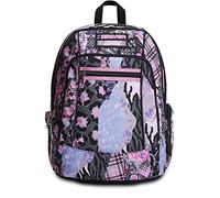 SEVEN Rucksack Advanced, Backpack für Schule, Uni & Freizeit, Geräumige Schultasche für Teenager, Mädchen, Jungen, Gepolsterter Schulranzen; Rosegrove Girl, pink/violett/schwarz, mit Laptopfach