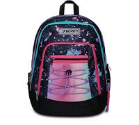 Seven Rucksack Advanced kabellosem Lautsprecher, Rosa, Taglia unica, schule