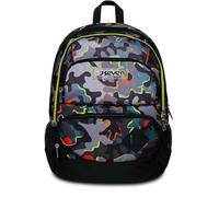 Seven Rucksack Advanced Pocket, Grau Camo I, 31 x 43 x 24 cm, Rucksack Backpacks