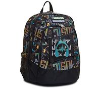 Seven Rucksack, Backpack für Schule, Uni & Freizeit, Geräumige Schultasche für Teenager, Mädchen, Jungen, Gepolsterter Schulranzen; mit Laptopfach -Advanced MUSICBRIGHTING, mehrfarbig