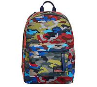 Seven RUCKSACK ISCHOOLPACK Geräumige Schultasche für Teenager, Mädchen und Jungen, mit Laptopfach & USB Anschluss, mehrfarbig