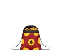 Seven Sakky Tasche Rome, Rot, Einfach, Kordelzug, Schule, Sport, Reisen, Kinder, Jungen und Erwachsene, Fußball, offizielles Produkt
