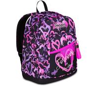 Seven Schulranzen New Fit, für Schule Sport Freizeit, ab 1. Klasse, für Mädchen und Jungen, gepolsterter Rucksack, mit Trinkflaschenfach, pink