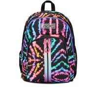 Seven Schulrazen Advanced, Rucksack für Schule, Uni oder Freizeit, Geräumige Schultasche für Teenager, Mädchen, Jungen, Gepolsterter Tornister; mit Laptopfach, Trinkflaschenfach - violett und schwarz