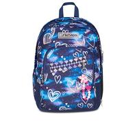 Seven Schulrucksack Dual Detach – Doppelfach, 32 l, PC-Fach, Trinkflaschenfach – Violett Fuchsia