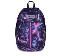 Seven Schulrucksack Dual ELECTRICVIBE GIRL, Doppelfach, Grau, 32 L, Mehrzweck, ausgestattete Tasche, Seitentasche für Trinkflasche, Laptopfach, Mittelschule und Oberschule, Mädchen, Mädchen