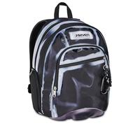 Seven Schulrucksack Dual SHADOWS OF COLOR, Doppelfach, Schwarz, 32 l, Tasche mit Organizer, Innenfach für PC, Seitentasche für Trinkflasche, mittlere und obere Schule, Kinder und Jugendliche
