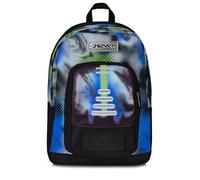 Seven Schulrucksack Freethink Write Down, Blau, Doppelfach mit PC-Tasche und Trinkflasche, Fassungsvermögen 34 Liter, mittlere und obere Schulen, für Jungen und Mädchen