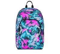 Seven Schulrucksack Pro XXL Detach mit kabellosen Kopfhörern, Fuchsia, Innentasche für PC und Seitentasche für Trinkflasche, 33 l, mittlere und obere Schule, Rucksack für Mädchen