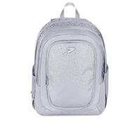 Seven Schulrucksack Tech GlitzyCute, weiß, Notebookfach, 29 Liter, ergonomische Rückenlehne, gepolsterte Schultergurte, Mädchen und Mädchen