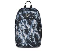 Seven Schulrucksack The Double Pro XXL Detach, Schwarz, 34 l, Doppelfach, kabellose Kopfhörer im Lieferumfang enthalten, abnehmbarer und wendbarer Rucksack, PC-Tasche, Mehrzwecktaschen, mittlere und