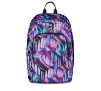 Seven Schulrucksack The Double Pro XXL Detach, Violett, 34 l, Doppelfach, kabellose Kopfhörer im Lieferumfang enthalten, abnehmbarer und wendbarer Rucksack, PC-Tasche, Mehrzwecktaschen, mittlere und
