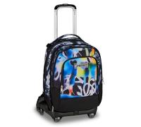 Seven Schultrolley Jack mit 8 Rädern Detach Buzzy Note Boy, mehrfarbig, 34 l, zerlegbar, abnehmbarer Rucksack, 4 in 1, Cross-over System, multifunktional, Grund- und Mittelschule, Kinder, Jugendliche