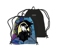 Seven Spa Rucksack SAKKY BAG Mittwoch Addams schwarz, Schwarz, Taglia unica, Rucksack Backpacks