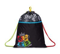 Seven Sportbeutel, Turnbeutel für Mädchen & Jungen, Gym bag für Sport und Freizeit, leichte Stofftasche für Kinder, mehrfarbig, HARRY POTTER