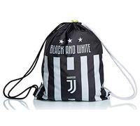 Seven Sportbeutel, Turnbeutel Juventus, Best Match, Schwarz und Weiß, Schule, Sport & Freizeit