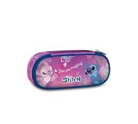 Seven Stitch Mäppchen ab 1. Klasse, Federtasche für Schreibwaren, kompaktes Etui für Schulmaterial, Mädchen, violett
