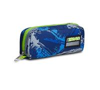 Seven Unisex Kinder SevenCrafter Boy Stiftehalter SevenStiftehalter - Crafter Boy, Dunkelblau/Grün, 21 Centimeters