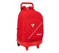 Safta Sevilla Fc 33l Wheeled Backpack Rot Kinder