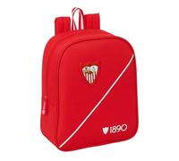 Sevilla FC Kinderrucksack, Kinderrucksack, Schulrucksack, anpassbar an den Kinderwagen, bequem und vielseitig, Qualität und Widerstandsfähigkeit, 22 x 10 x 27 cm