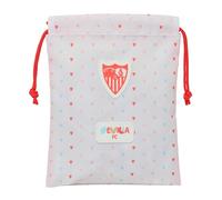 SEVILLA FC Vorschule - Lunchtasche, für Snacks, Qualität und maximale Widerstandsfähigkeit, für Mahlzeiten, Freizeit, 20 x 25 cm