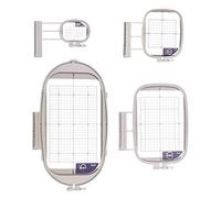 Sew Tech 4er Stickrahmen- Set für Brother Maschinen (4 in 1)