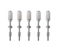 Sew Tech 5 Stück Stickrahmen Schrauben, verstellbare Metallschraube für Brother-Stickmaschine PE800 SE400 SE425 PE770 SE1900 SE600 PE535 PE525 SE625 Innovis Babylock etc. Stickmaschine Reifen
