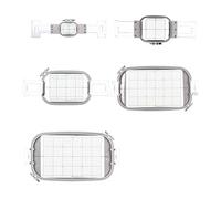 5er Stickrahmen- Set für Brother 5 in 1 (PR600-PR655/ PR1000+PR1000E)