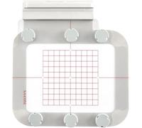 Sew Tech Magnetischer Stickrahmen aus Metall für Husqvarna Viking Stickmaschine, Designer Diamond Deluxe Ruby Royale Topas 50 Pfaff Creative 4.5 3.0 Sensation Vision (24,9 x 15,2 cm, VK438)