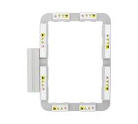 Sew Tech Magnetischer Stickrahmen für Brother Innovis NQ1700E, NQ1600E, NQ3600D, NV880E, Dream Machine 2 XV8550D, VE2200, Luminaire XP2, XP3, VM5200, Stellaire XE1, XJ1, 12,7 x 17,8 cm, starker