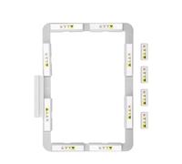 Sew Tech Magnetischer Stickrahmen für Brother Innovis NQ1700E NQ1600E NQ3700D Stellaire XE1 XJ1 Essence VM5200 VE2200 NV880E NV800E Dream Machine 2 XV8550D Leuchte XP2 XP3 V3 V5 V7 (2) 0,3 cm x 30,5