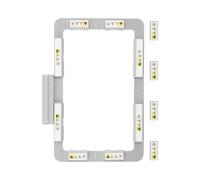 Sew Tech Magnetischer Stickrahmen für Brother Innovis NQ1700E, NQ1600E, NV880E, NV800E, Stellaire XJ1, XE1, Dream Machine XV8550D, Luminaire XP2, XP3, V3LE, Quattro 6000D, NQ3600D, Babylock (15,2 x