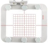 Sew Tech Magnetischer Stickrahmen für Brother SE700 SE600 PE535 PE550D PE545 SE400 PE525 PE540D PE500 SE625 SE425 M380D Innovis Babylock Brother Stickmaschinen-Reifen (4 x 4 - SA432M)