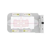 Sew Tech Magnetischer Stickrahmen für Janome Memory Craft MC 500E 550E 400E 450E Elna Expressive Machine (100 x 40 mm) - JA415MK)
