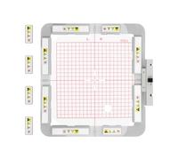 Sew Tech Magnetischer Stickrahmen für Poolin EOC06 Stickmaschine, 200 x 200 mm