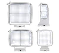 Sew Tech SQ20B RE20B SQ14B RE10B Stickrahmen für Janome MC 500E 400E 550E Memory Craft Elna Expressive 830 usw., rechteckiger kleiner Näh- und Stickmaschinen-Reifen